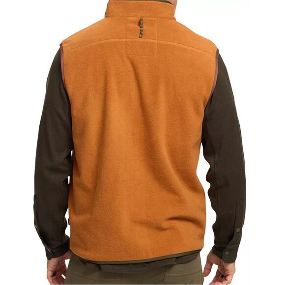 Howler Brothers Vest Mens Size Large Free Range Fleece Adobe Hiking Camp NEW - Picture 11 of 12